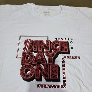 White Graphic T-Shirt by [Brand]
